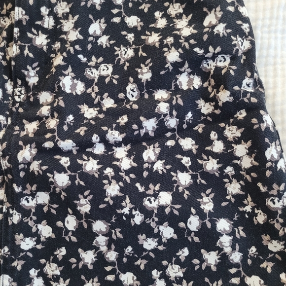 COPY - Calvin klein | floral print denim mini skirt - Picture 7 of 8